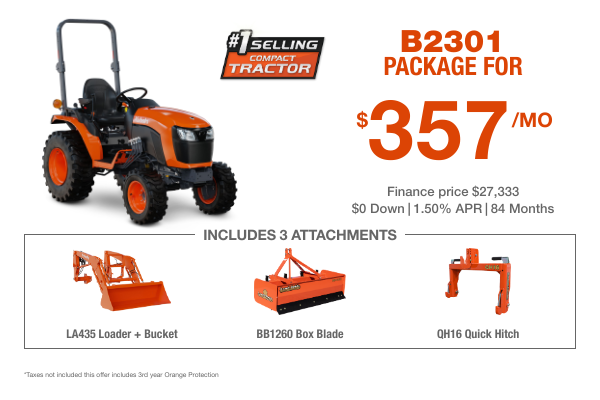BX2680 Tractor Package